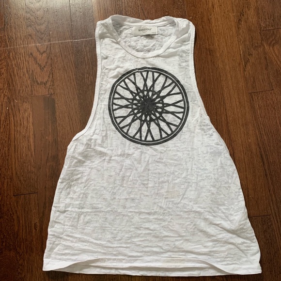 soulcycle Tops - Like New SoulCycle Find Your Soul Wheel Tank Top M soulcycle Tops - Like New SoulCycle Find Your Soul Wheel Tank Top M